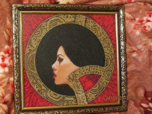 Bead Embroidery Kit Main Bead Embroidery Kit Lady Macbeth