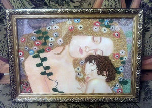 Bead Embroidery Kit Main Bead Embroidery Kit Mother and Child