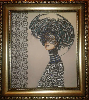 Bead Embroidery Kit Main Bead Embroidery Kit Morgana