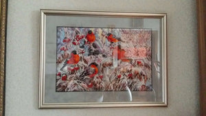 Bead Embroidery Kit Main Bead Embroidery Kit Bullfinches