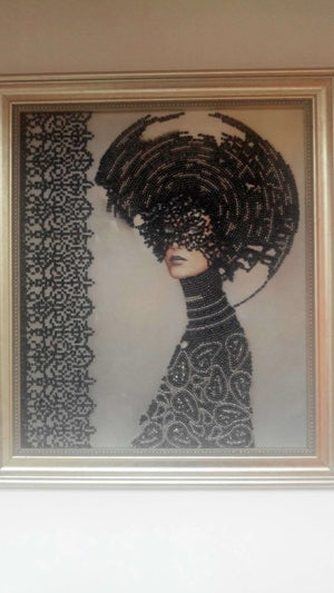 Bead Embroidery Kit Main Bead Embroidery Kit Morgana