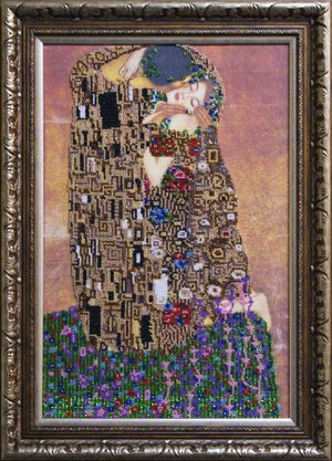 Bead Embroidery Kit Main Bead Embroidery Kit The kiss