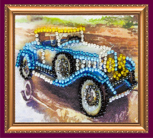 Magnets Bead Embroidery Kit Magnets Bead embroidery kit Retro Car – 2