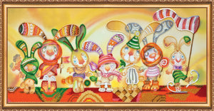 Bead Embroidery Kit Main Bead Embroidery Kit Christmas carol