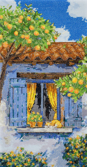 Cross Stitch Kit Cross-stitch kits Mediterranean reverie