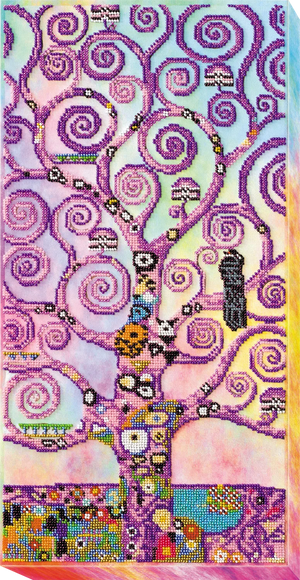 Bead Embroidery Kit Main Bead Embroidery Kit Spring tree of life