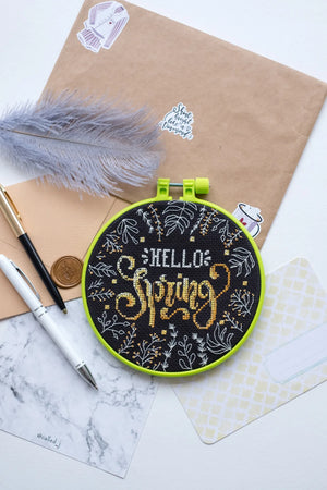 Cross Stitch Kit Cross-stitch kits Spring