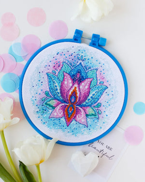 Cross Stitch Kit Cross-stitch kits Flower of Happiness