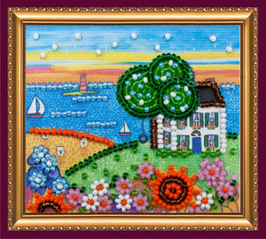 Magnets Bead Embroidery Kit Magnets Bead embroidery kit Hello, sea