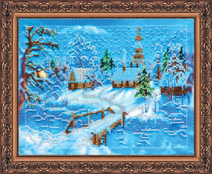 Bead Embroidery Kit Main Bead Embroidery Kit Country evenings
