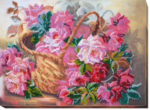 Bead Embroidery Kit Main Bead Embroidery Kit Pink tenderness