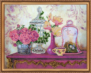 Bead Embroidery Kit Main Bead Embroidery Kit Provence – 1