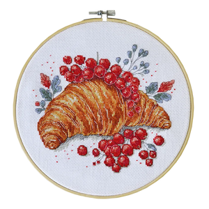 Cross Stitch Kit Cross-stitch kits Redcurrant Croissant