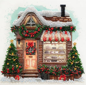 Bead Embroidery Kit Mid-sized bead embroidery kit Time to Celebrate