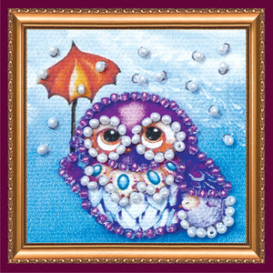 Magnets Bead Embroidery Kit Mini Magnets Bead embroidery kit Owl – 3