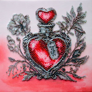 Bead Embroidery Kit Mini Bead embroidery kit Love potion