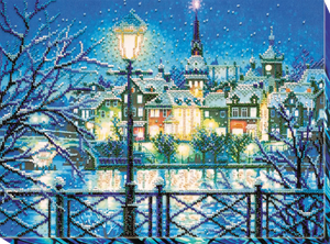 Bead Embroidery Kit Main Bead Embroidery Kit Shining blue