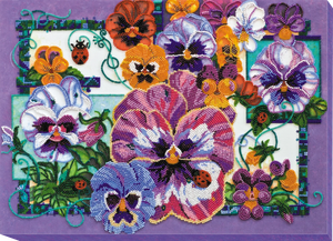 Bead Embroidery Kit Main Bead Embroidery Kit Heart's-ease