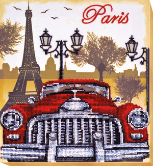 Bead Embroidery Kit Main Bead Embroidery Kit Red and black