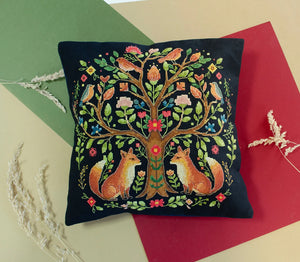 Cross Stitch Kit For Cushion Cross-stitch kits The Tree of Forest Tales (Ethnic themes)