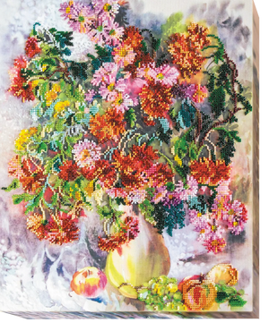 Bead Embroidery Kit Main Bead Embroidery Kit Marguerites