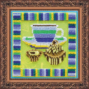 Bead Embroidery Kit Main Bead Embroidery Kit Hot chocolate