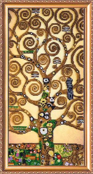Bead Embroidery Kit Main Bead Embroidery Kit Tree of life