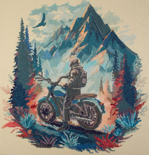 Cross Stitch Kit Cross-stitch kits Journey into the distance