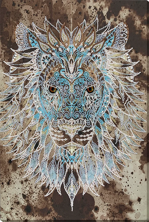 Bead Embroidery Kit Main Bead Embroidery Kit Savannah Pride
