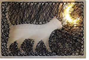 String Art Kit Creative Kit/String Art Night walk