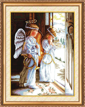 Cross Stitch Kit Cross-stitch kits Angels