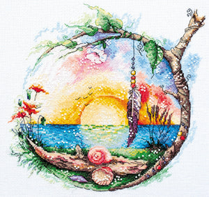 Cross Stitch Kit Cross-stitch kits Sunny paradise