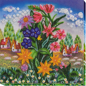 Bead Embroidery Kit Mid-sized bead embroidery kit Earth stars