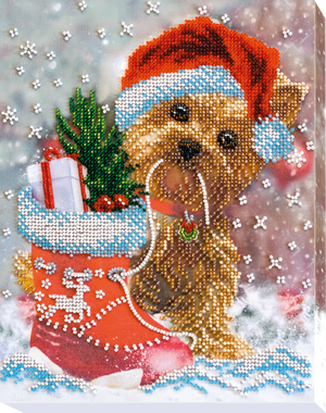 Bead Embroidery Kit Main Bead Embroidery Kit New Year`s Miracle