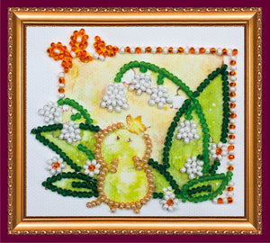 Magnets Bead Embroidery Kit Magnets Bead embroidery kit May Lilies
