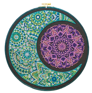 Bead Embroidery Kit Main Bead Embroidery Kit Origin of new moon
