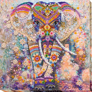 Bead Embroidery Kit Main Bead Embroidery Kit Miracle of India