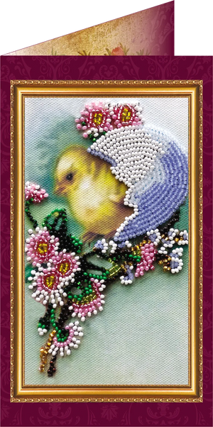 Postcards Bead Embroidery Kit Postcard Bead embroidery kit Easter – 2
