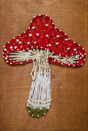 String Art Kit Creative Kit/String Art Amanita