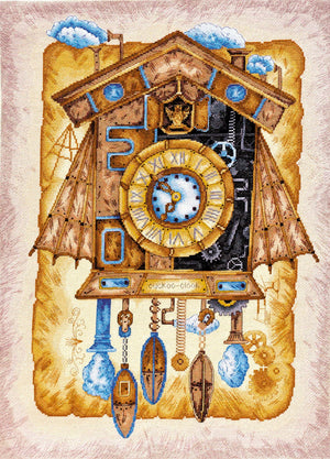 Cross Stitch Kit Cross-stitch kits Cuckoo clock