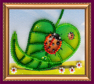 Magnets Bead Embroidery Kit Ladybird