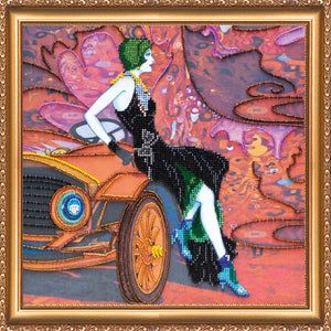 Bead Embroidery Kit Main Bead Embroidery Kit Jazz age girls – 1