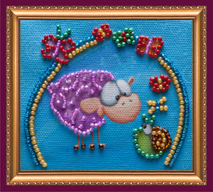 Magnets Bead Embroidery Kit Magnets Bead embroidery kit Woolly and snail