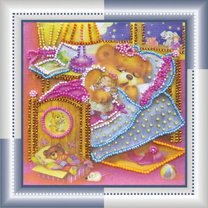 Bead Embroidery Kit Mini Bead embroidery kit Nighty night