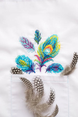 Cross Stitch Kit On Clothes Cross-stitch kits Multicolored