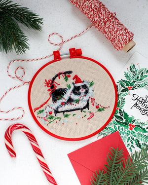 Cross Stitch Kit Cross-stitch kits Impudent muzzle