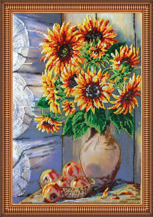 Bead Embroidery Kit Main Bead Embroidery Kit Summer bouquet