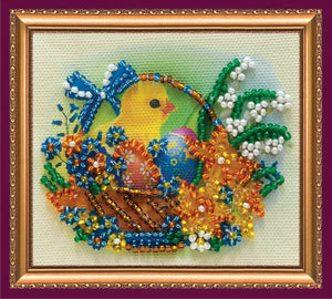 Magnets Bead Embroidery Kit Magnets Bead embroidery kit Easter basket – 3
