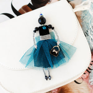 Pendant Embroidery Kit Decoration Pendant doll – Airy topaz