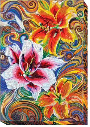 Bead Embroidery Kit Main Bead Embroidery Kit Three virtues